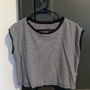 Madewell Crewneck Cropped Muscle Tank